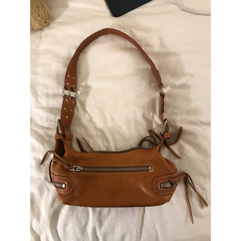 Roots Leather Y2K Shoulder Bag